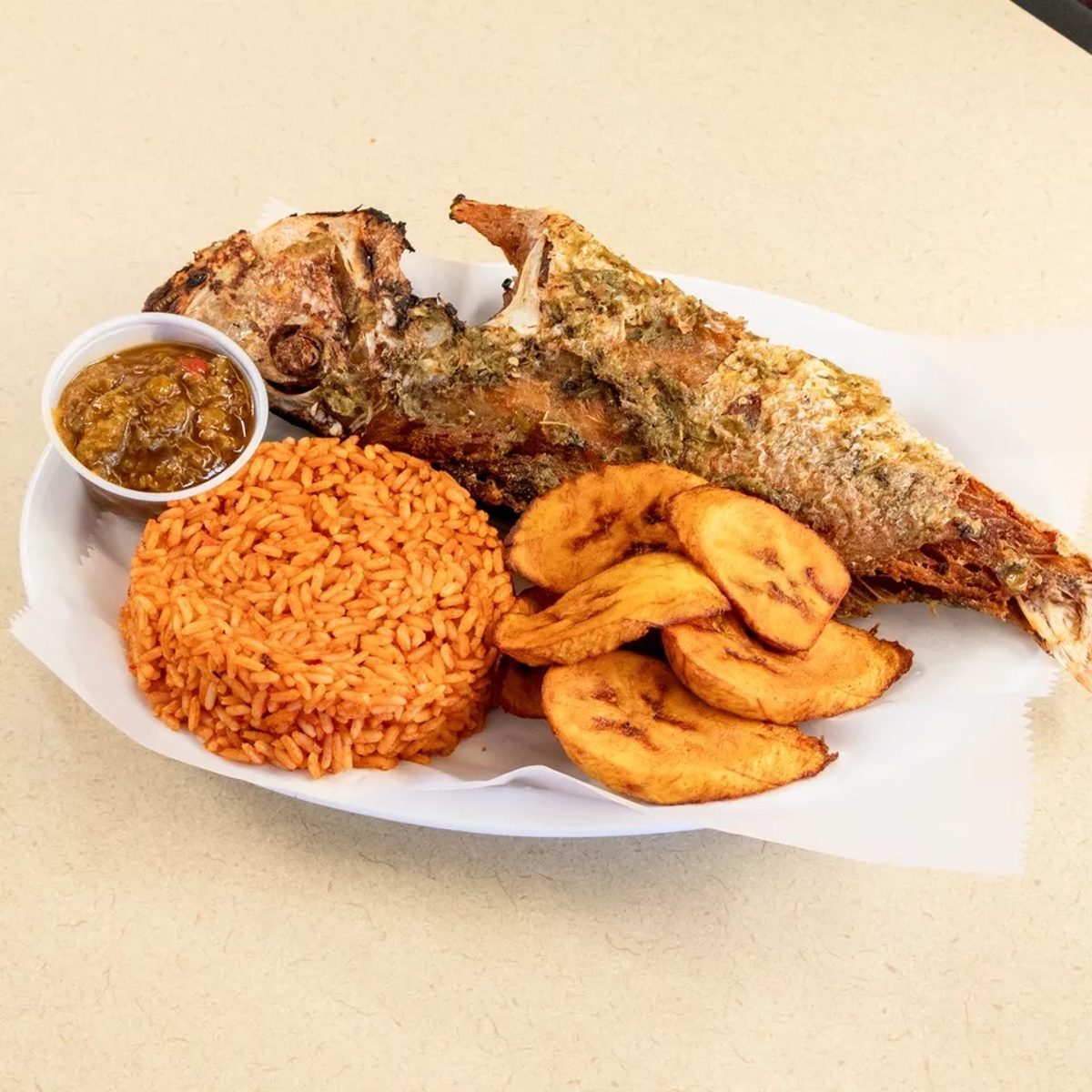 Jollof Rice, Suya, Egusi Soup