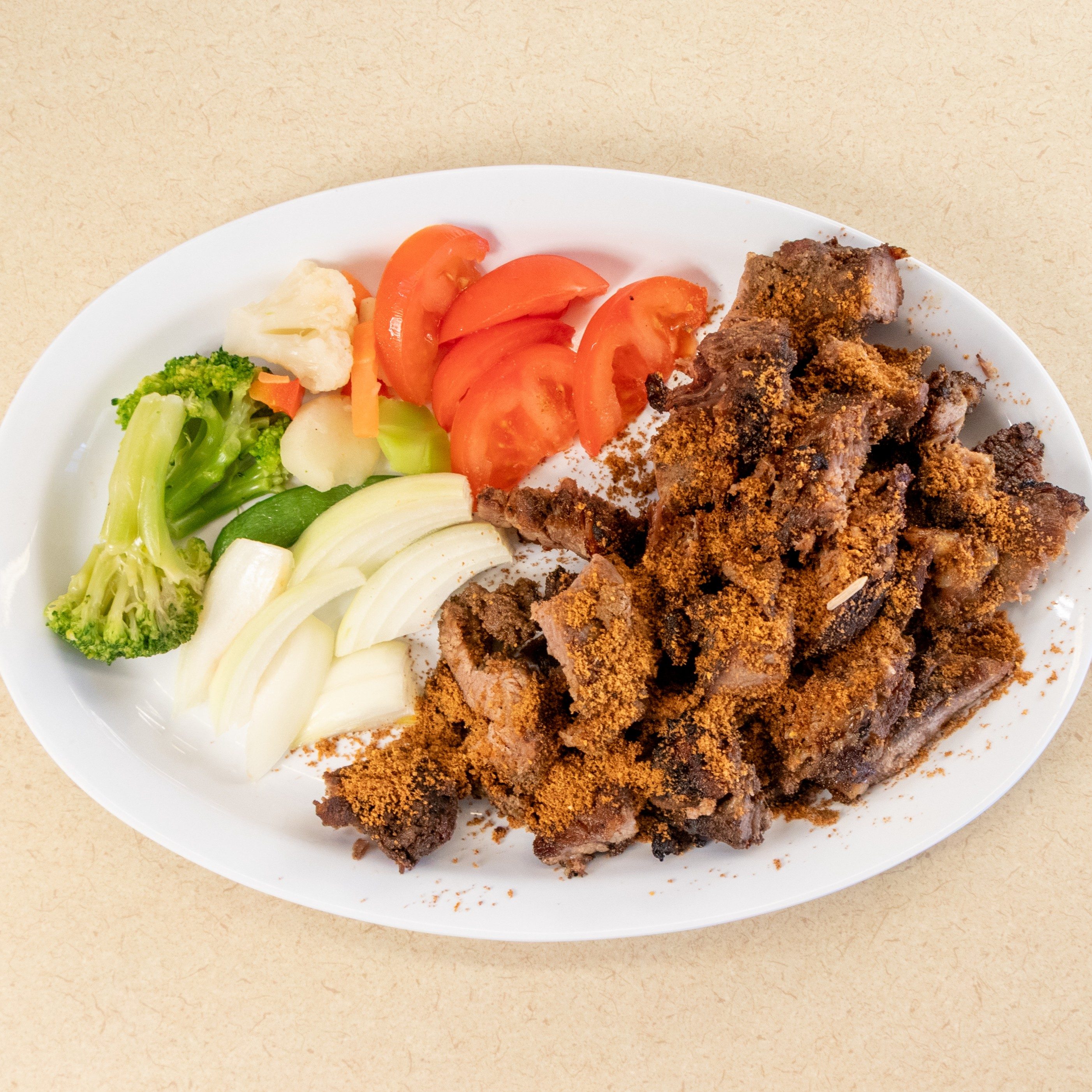 Suya Beef Meat.