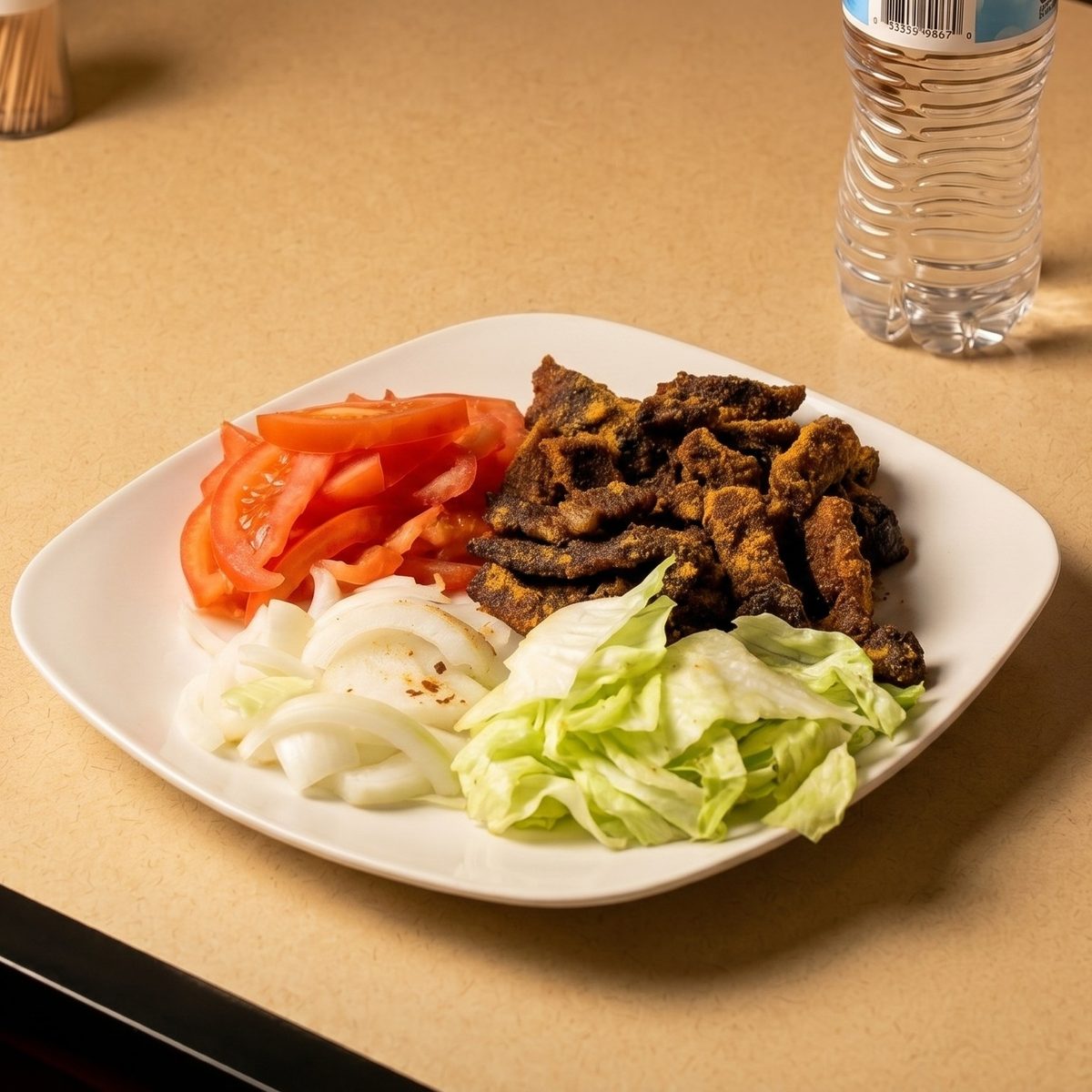 Suya and Vegetables