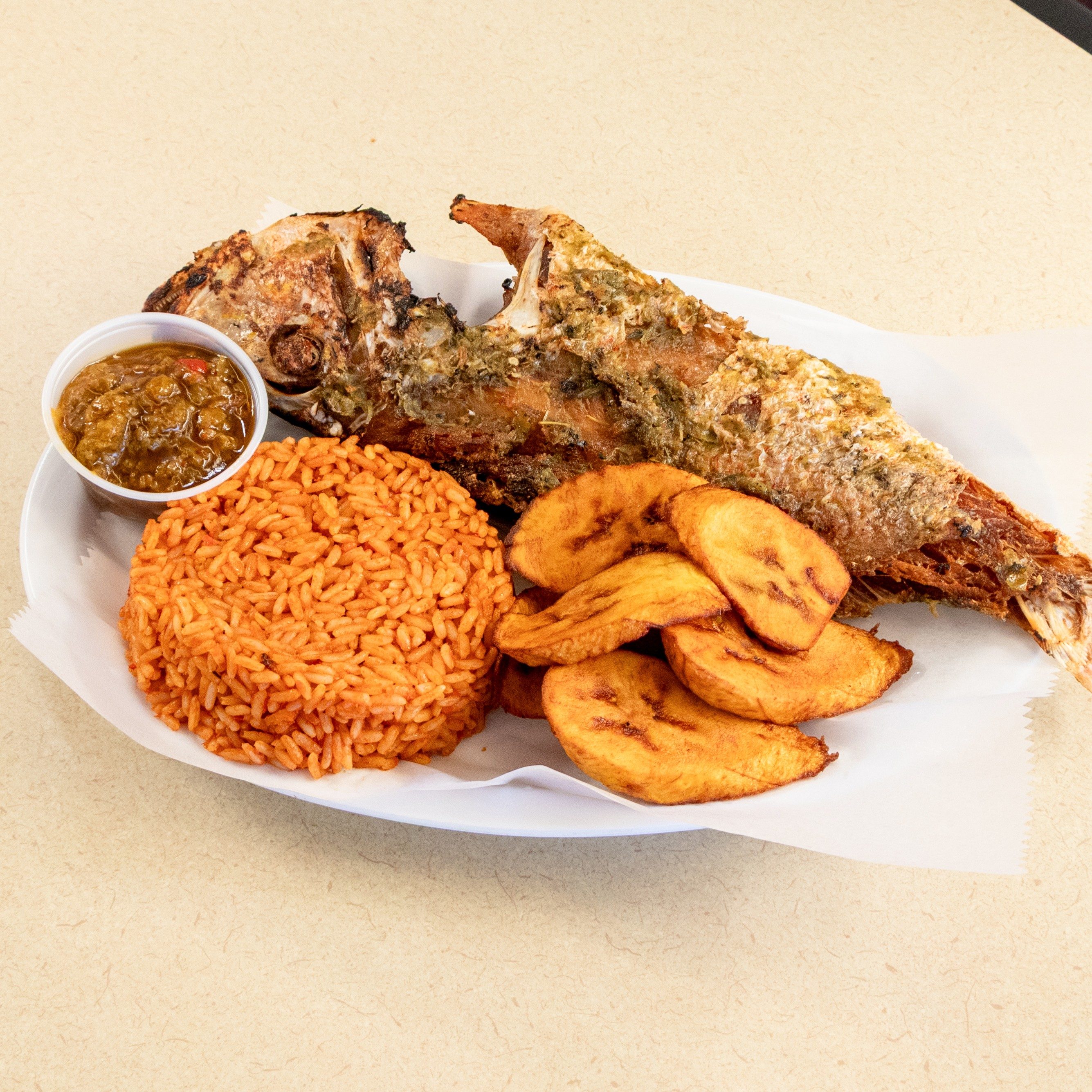 Grilled Red Snapper.